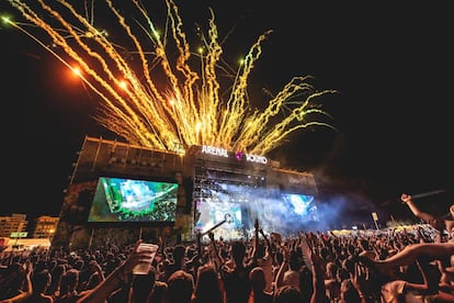 Imagen de uno de los escenarios del Arenal Sound.