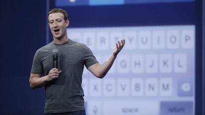 Zuckerberg, presidente de Facebook, en marzo, en San Francisco.