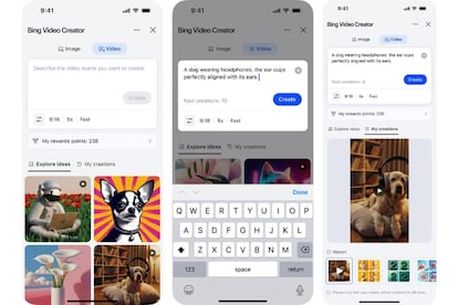 Uso de la herramienta Bing Video Creator de Microsoft