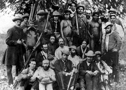 Una expedición del coronel La Torre, en 1878.