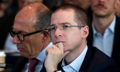 El candidato de Por México al Frente, Ricardo Anaya.