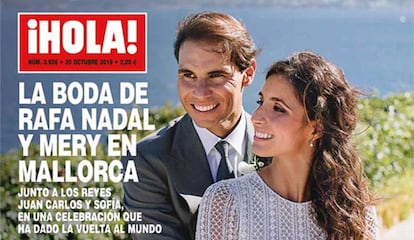 Portada de la revista '¡Hola!'