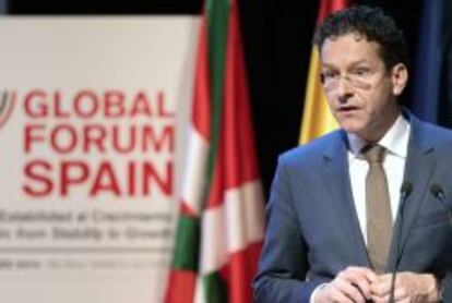 El presidente del Eurogrupo, Jeroem Dijsselbloem