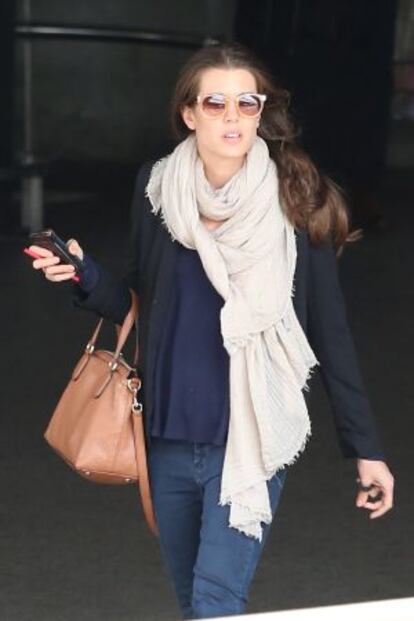 Carlota Casiraghi, en París.