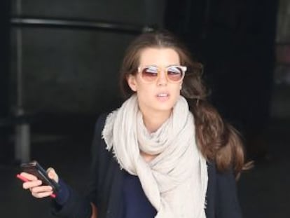 Carlota Casiraghi, en París.