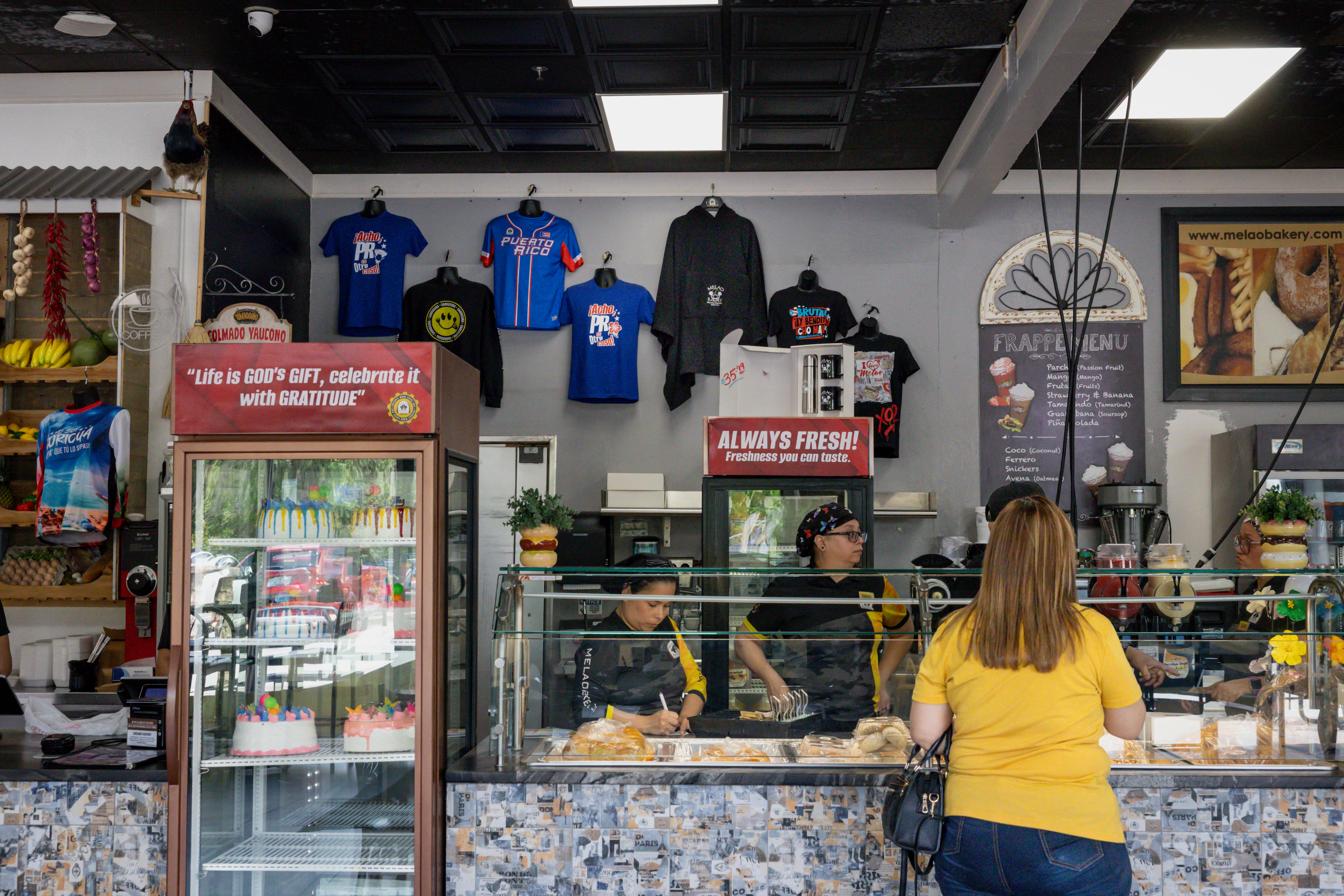 Melao Bakery, restaurante puertorriqueño, en Kissimmee, Florida.