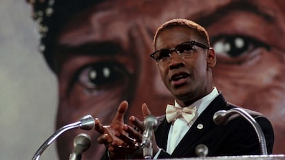 Malcolm X (1992)

Spike Lee dirige a Denzel Washington en este biopic sobre el activista más emblemático de los 60. La película transita por todas las etapas de su vida: su carrera criminal, su encarcelamiento, su conversión al Islam, su ministerio como miembro de la Nación del Islam y su posterior enfrentamiento con la organización, su matrimonio con Betty X, su peregrinación a La Meca y la re-evaluación de sus puntos de vista en relación a los blancos, y su asesinato el 21 de febrero de 1965.