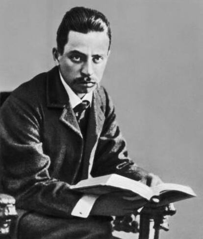 El poeta Rainer Maria Rilke, en una imatge de 1906.