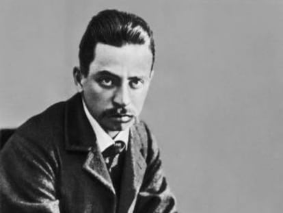 El poeta Rainer Maria Rilke, en una imatge de 1906.