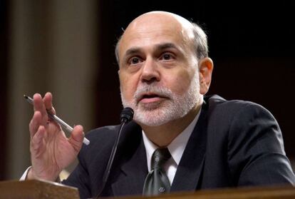 El presidente de la Reserva Federal, Ben Bernanke.