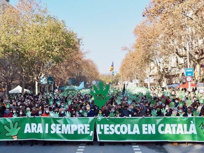 Escuela en catalan