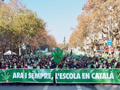 Escuela en catalan