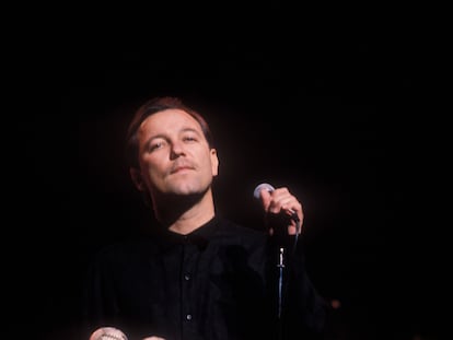 Rubén Blades, en un concierto en Nueva York.