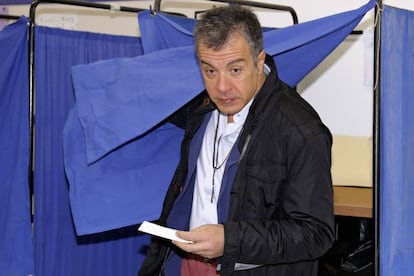 Stavros Theodorakis, líder de To Potami.