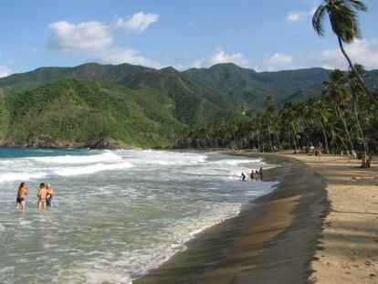 Playa Grande es un t&iacute;pico arenal caribe&ntilde;o. 