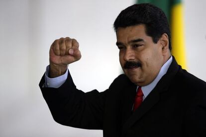 El presidente de Venezuela, Nicolás Maduro, este viernes.