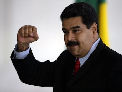 El presidente de Venezuela, Nicolás Maduro, este viernes.