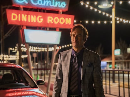 Bob Odenkirk, en la última temporada de 'Better Call Saul'.