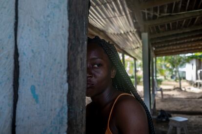 Una mujer de la comunidad Cacarica en el Chocó.