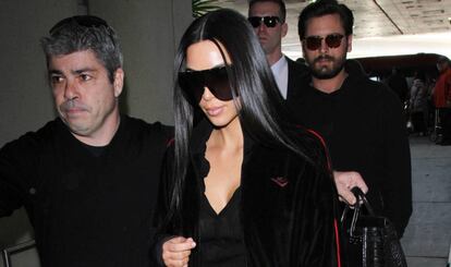 Kim Kardashian, en Los Ángeles.