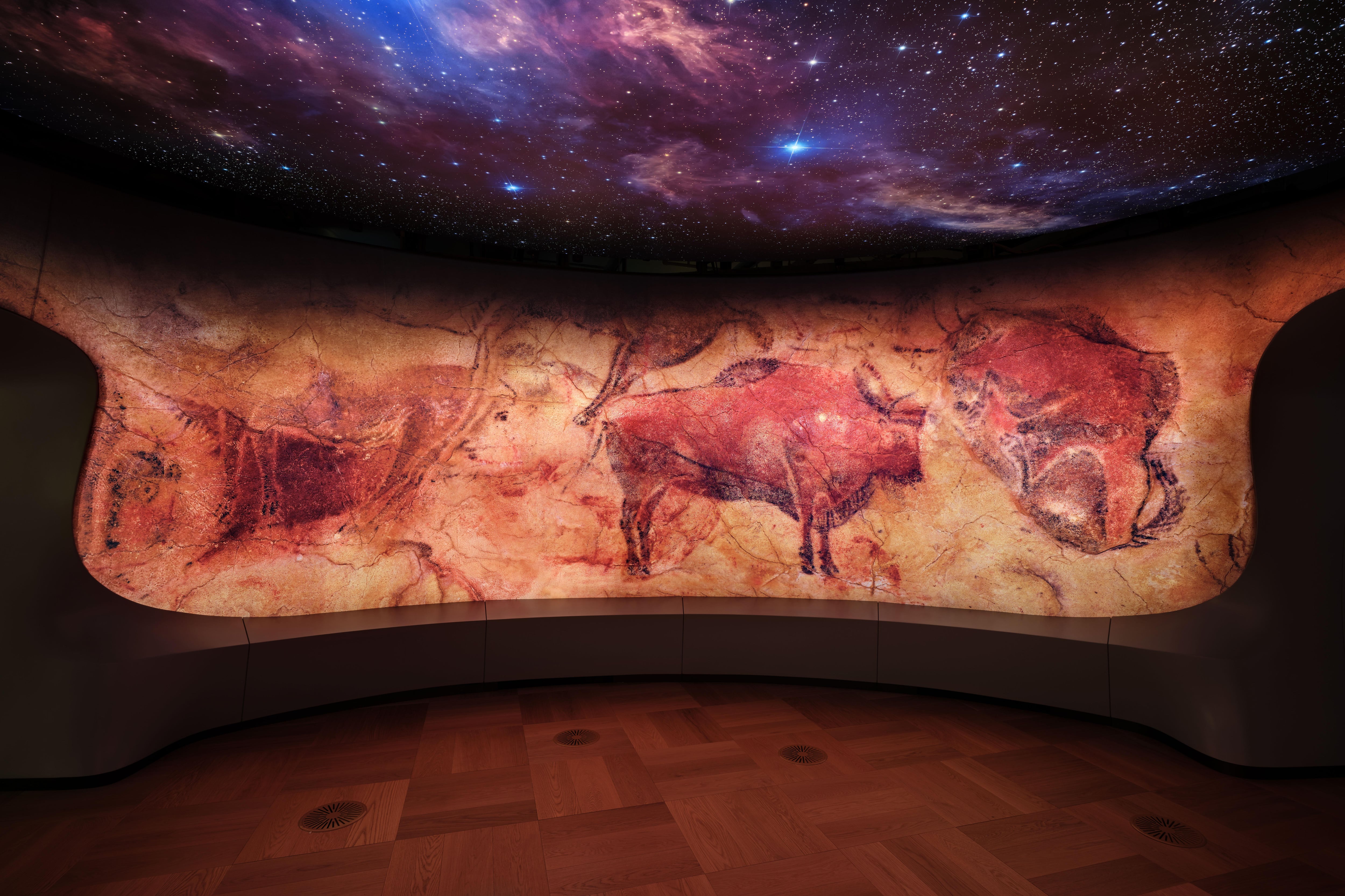 Los bisontes de Altamira brillan en el museo de George Lucas de Los Ángeles