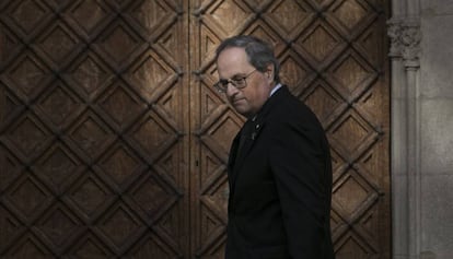 El presidente de la Generalitat, Quim Torra.