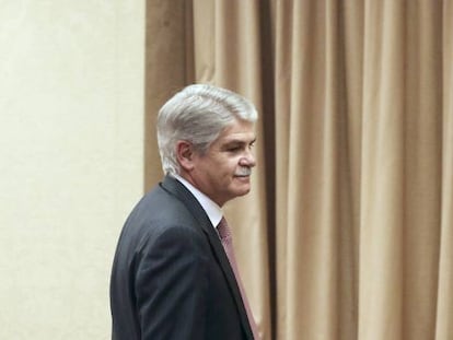 Spanish Foreign Minister Alfonso Dastis.