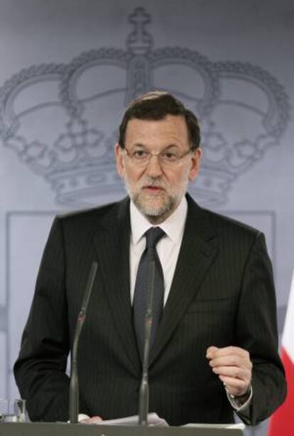 El presidente del Gobierno, Mariano Rajoy.