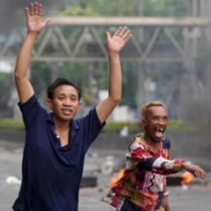 Zona de guerra en Tailandia