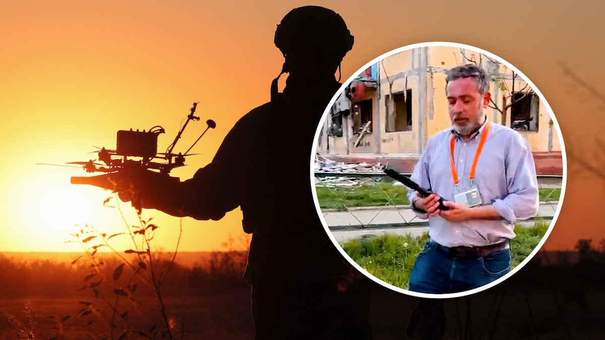 Viajar al frente con un detector de drones: “Ya prácticamente nadie puede moverse sin ellos por Ucrania”