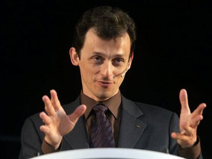 Pedro Duque, astronauta español del <i>Discovery</i> en 1998, en una imagen de archivo.