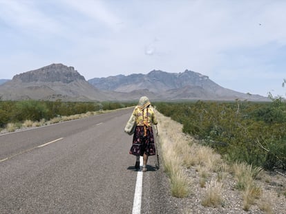 Un cuadro del documental 'La mujer de estrellas y montañas' (dir. Esteinou, 2024).