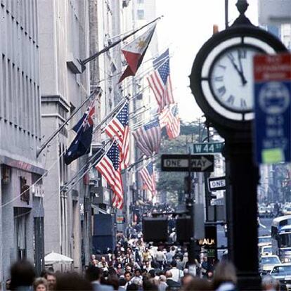 La Quinta Avenida de Manhattan.