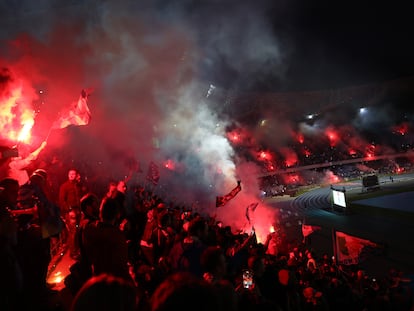El Nápoles campeón de la  Serie A, las celebraciones en imágenes