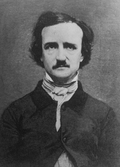 El escritor Edgar Allan Poe.