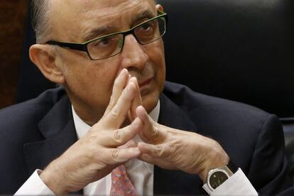 El ministro de Hacienda, Cristobal Montoro.