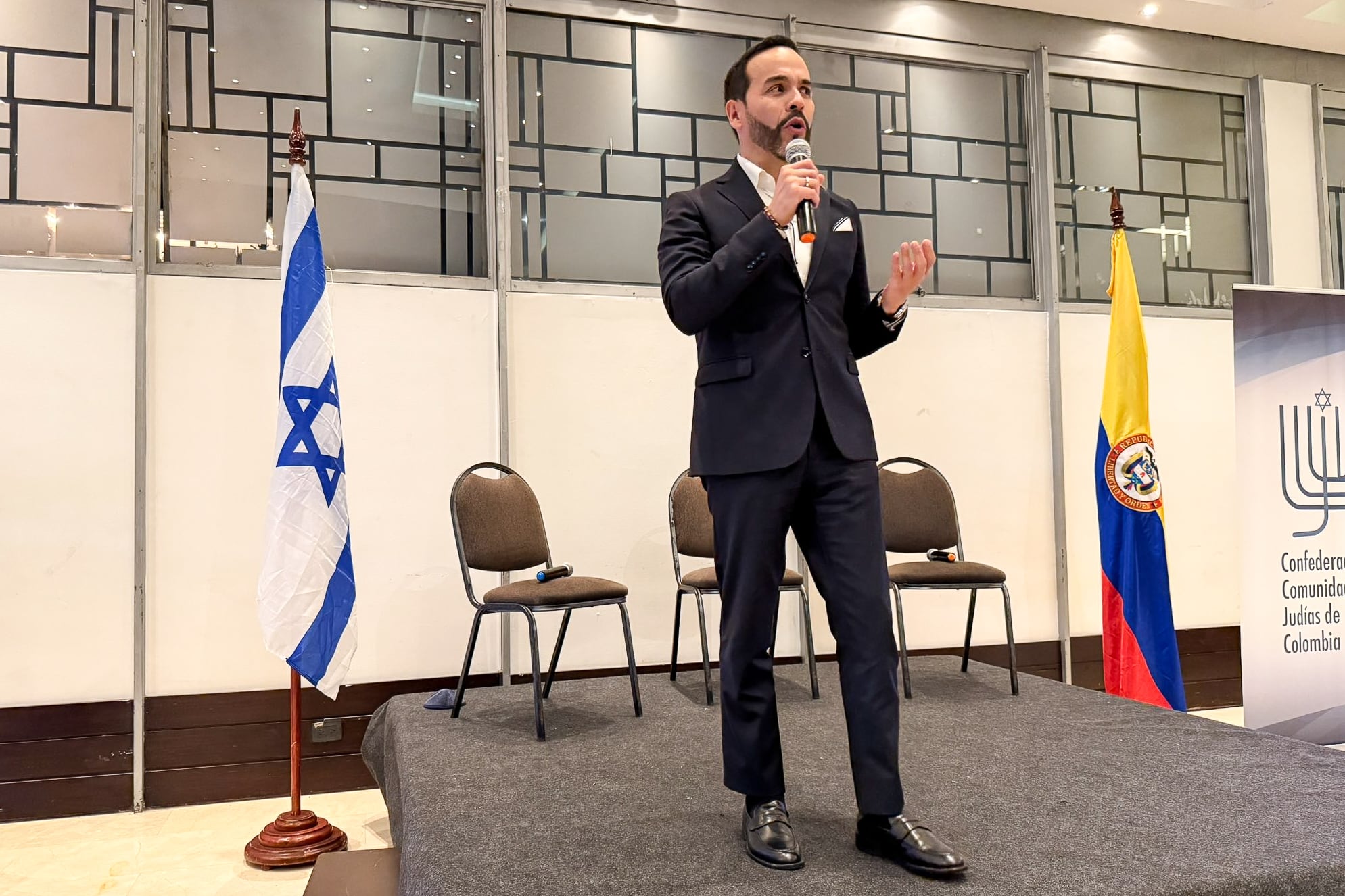 Abelardo de la Espriella pone a Israel en el centro de sus prioridades diplomáticas