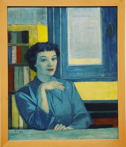 Autorretrato de Delhy Tejero, de 1950.