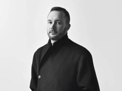 Kim Jones, el director creativo de la línea masculina de Dior.