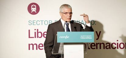 El presidente de Renfe, Isaías Táboas.