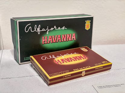 Caja de alfajores Havanna.