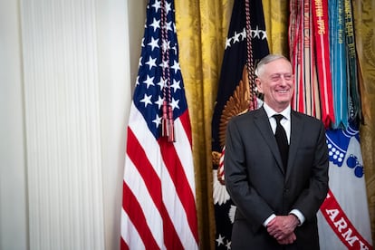 El exsecretario de Defensa James Mattis, en 2019.