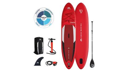 Tabla de paddle surf hinchablecon remo, hinchador y mochila de transporte