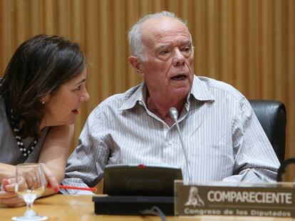 Rosendo Naseiro durante la Comision de Investigacion del Congreso el jueves pasado.