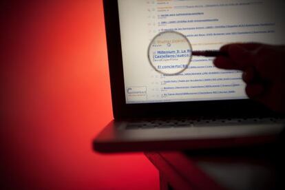 Una web de descargas directas de películas