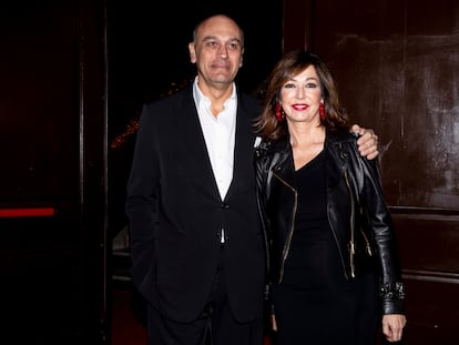 Juan Muñoz y Ana Rosa Quintana, en un evento en Madrid en noviembre de 2019.