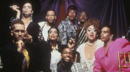 Protagonistes de 'Paris is burning'.