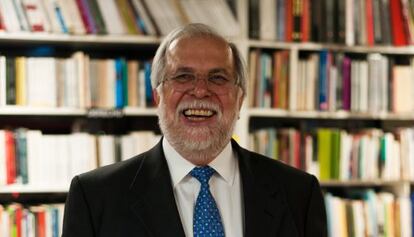 Javier Garciadiego en el Colegio de México.