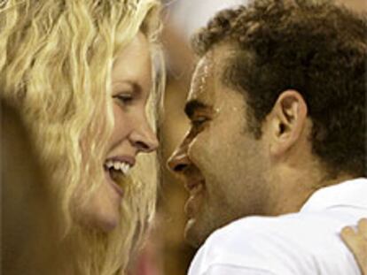 Sampras, junto a su esposa, el año pasado en Nueva York.