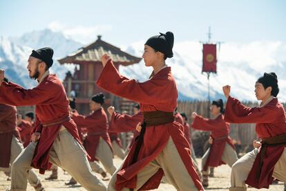 Liu Yifei, en 'Mulán'.